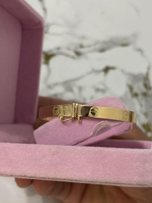 Cartier, 14k, б/у, золото браслет 6,8грамм