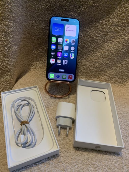 16 pro max 256 black titanium