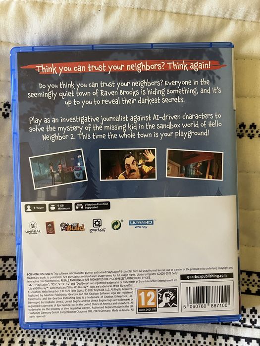 Игра Hello Neighbor 2 (PS5)