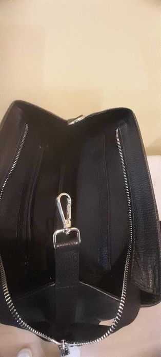 geanta dama piele neagra ITALIA