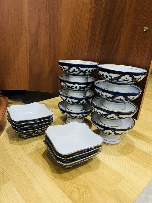 Пахта гул чинни идишлар