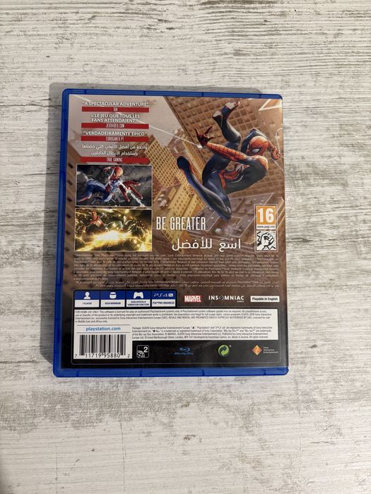 Marvel Spider-Man game of the year edition за plastation 4