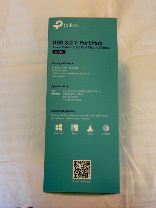 TP-Link UH700 (USB 3.0 7-Port Hub)