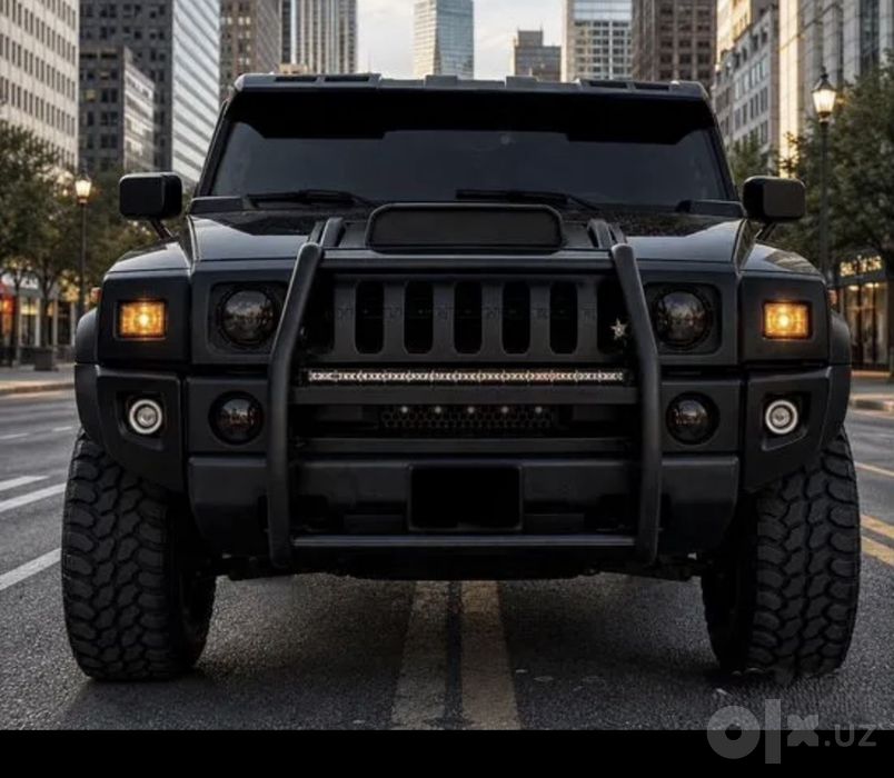 Защита бампера Hummer H3 H2 Кенгурятник