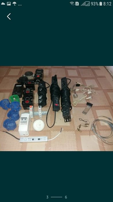 Продам, электро принадлежности .