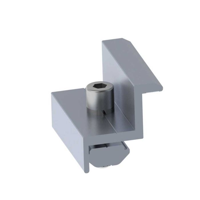 Краен клипс за мини релса за соларни панели комплект ar2 ec05 30