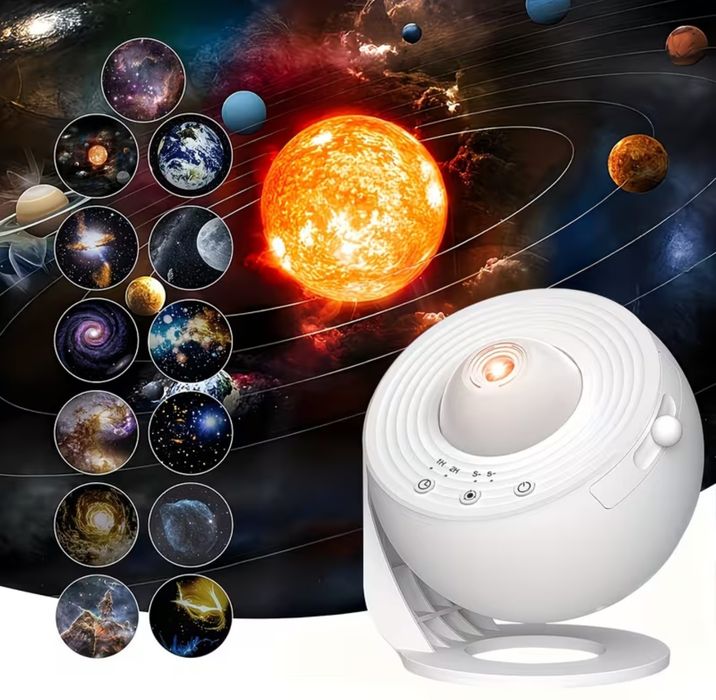 Звезден проектор Fussion Planetarium планетариум звездно небе 12 филма