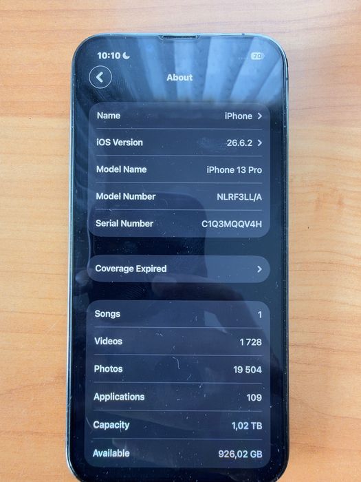 Iphone 13 pro 1 TB