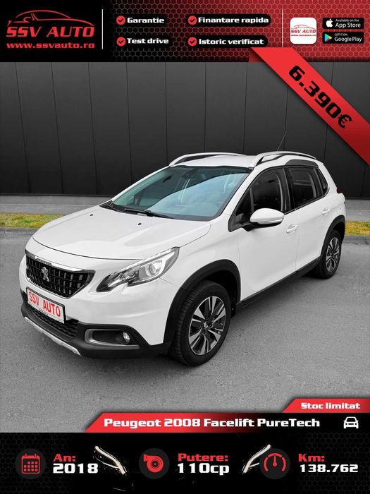Peugeot 2008 Facelift PureTech Allure 1.2 110CP Off-Road Touch Piele