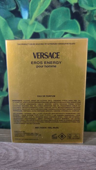 Apa de parfum Versace Eros Energy, barbat, edp, 100 ml, nou, sigilat