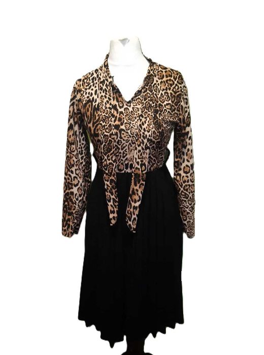 Rochie animal print, marimea S, New Collection