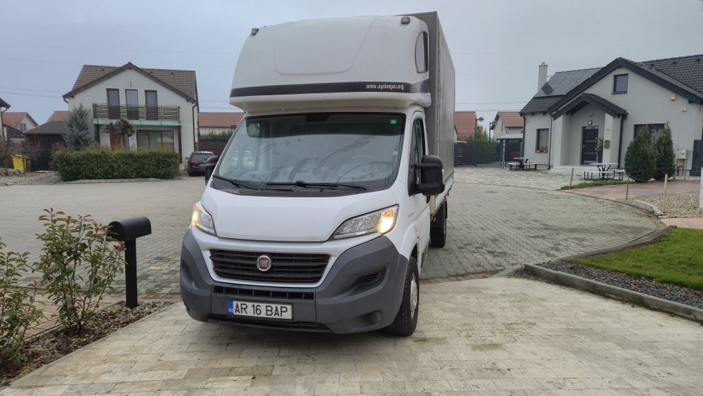 Fiat Ducato 2.3 Prelată – 8 Europaleți – Unic proprietar