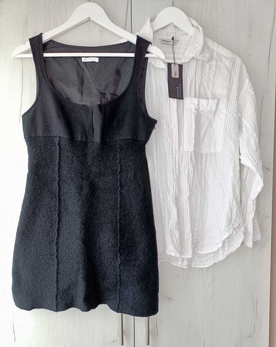 Rochie sarafan și cămașă Stradivarius