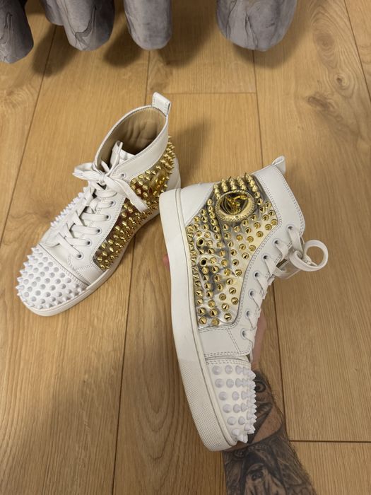 Louboutin high white