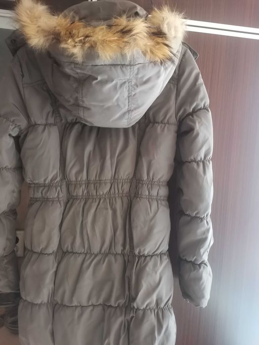 зимно яке с качулка