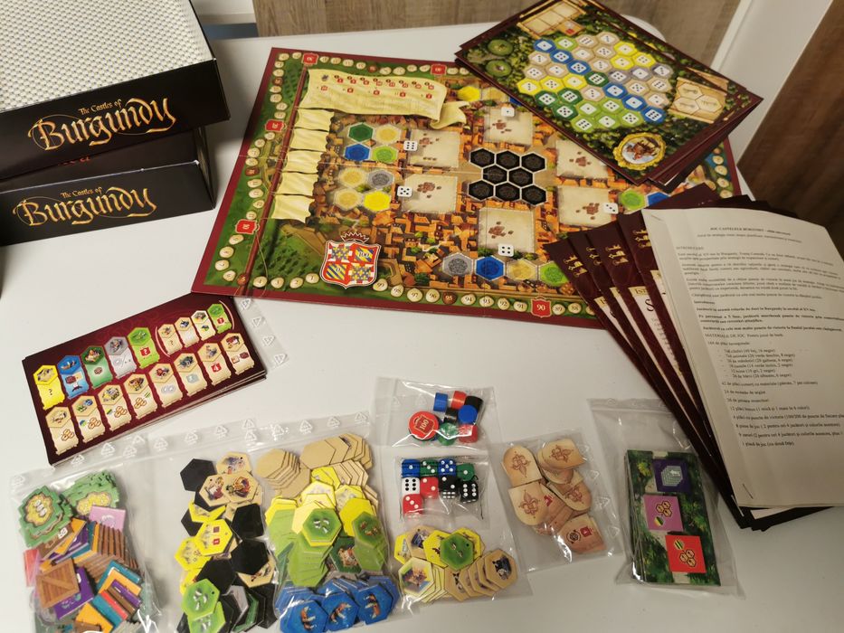 Castle of Burgundy boardgame
