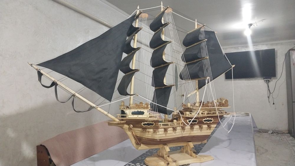 Корабль ручная работа