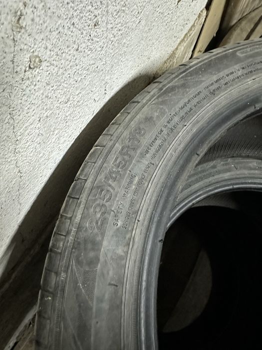 Шины 235/45/18 летние