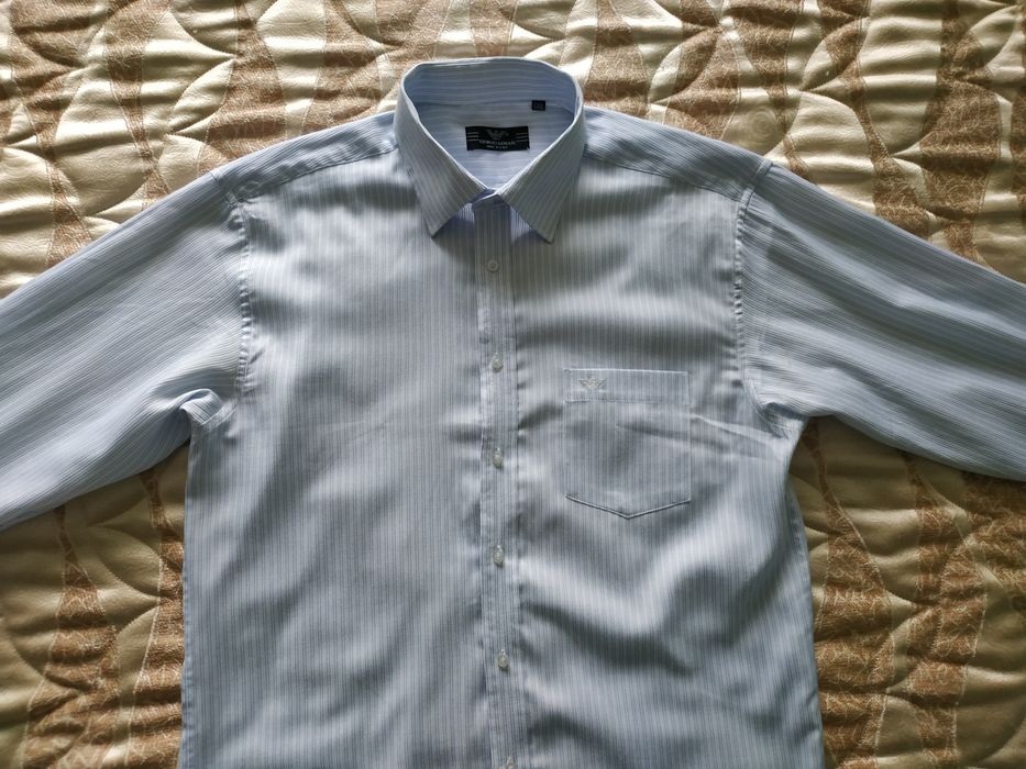 Оригинална мъжка риза, пуловер Timberland Georgio Armani и Lacoste