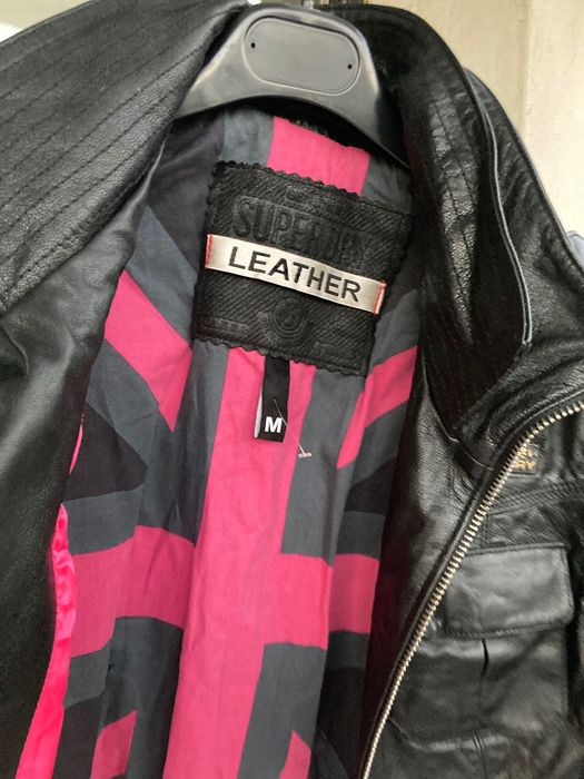 кожено яке Superdry