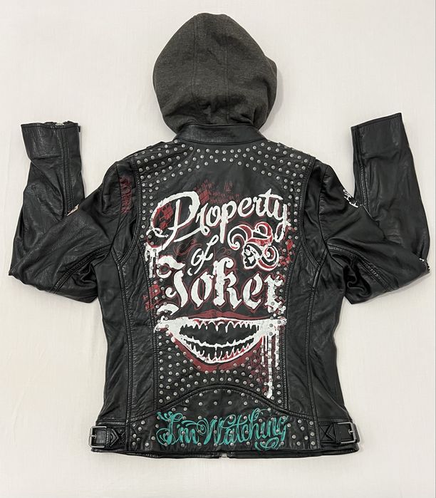 Geaca GIPSY 2.0 (L dama) Harley Quinn piele naturala colecție jacket