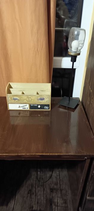 Ретро масивно арт бюро дъб+стол-+подаръци