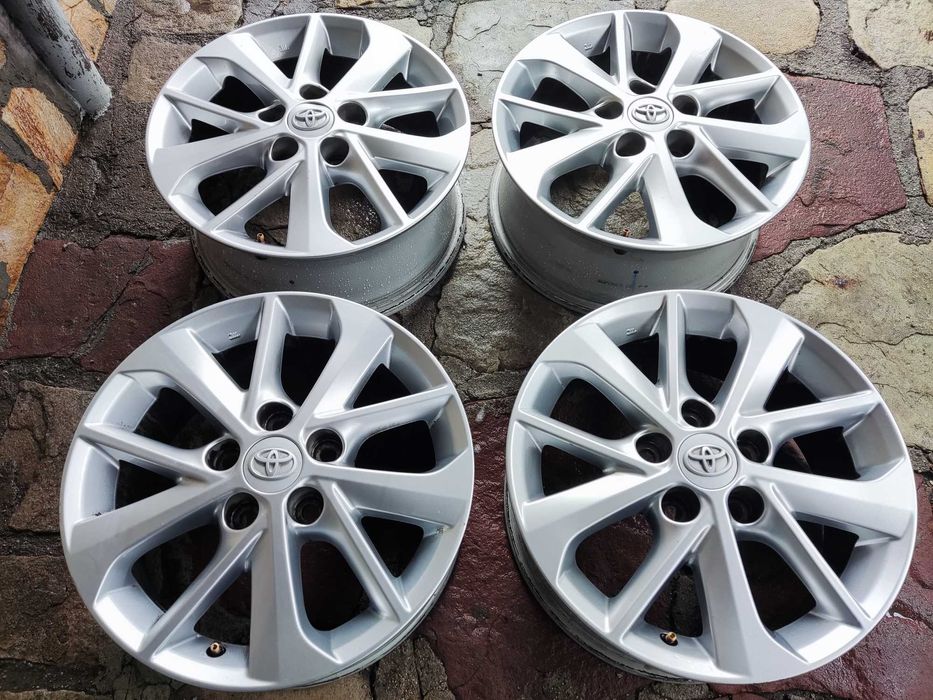 Тойота 16 цола 5х114,3 оригинални лети алуминиеви джанти - 5x114,3 Toyota