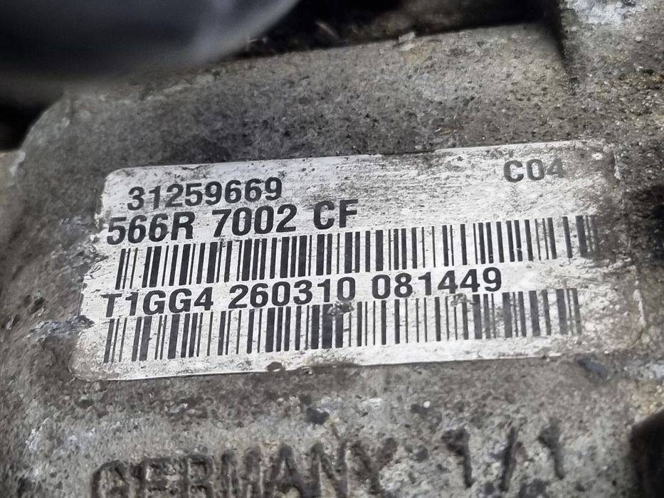 Cutie de viteze Volvo XC90 Facelift 2.4 Diesel 2007 - 2014 185CP Manuala 6 Trepte ...