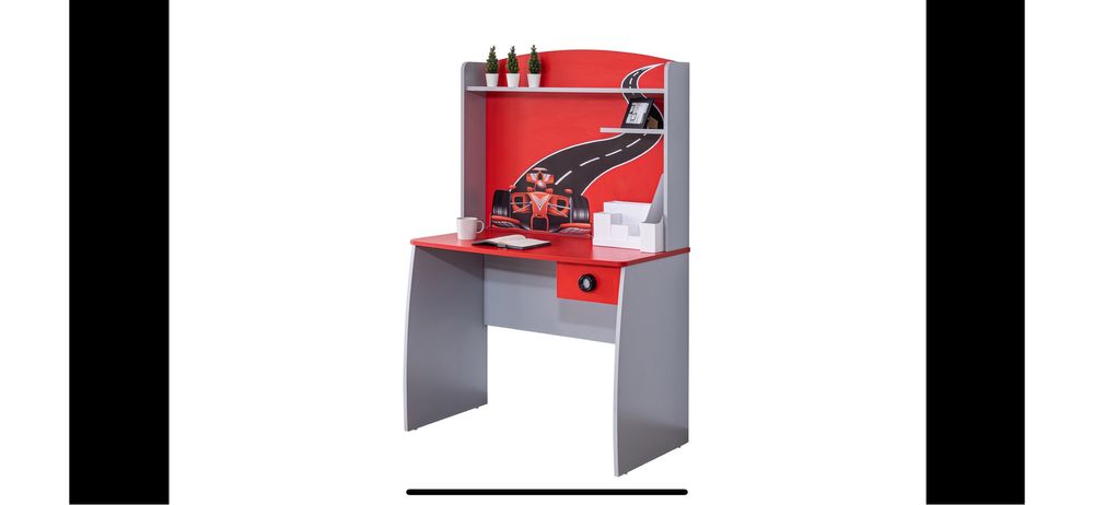 Комплект обзавеждане за детска стая Формула - легло кола