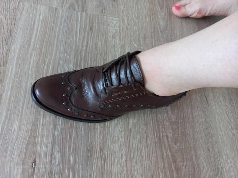 Pantofi piele naturala