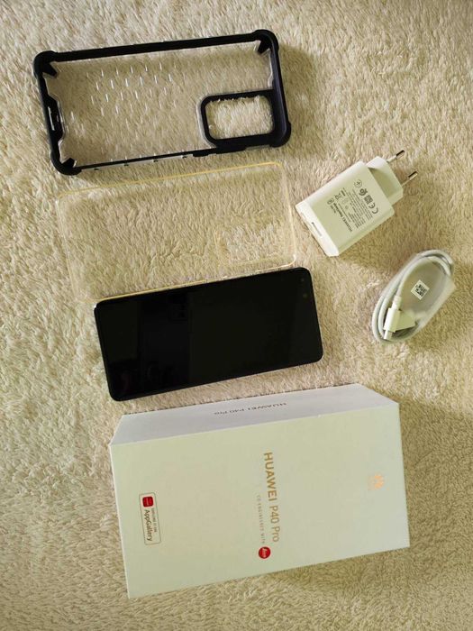 Телефон HUAWEI P40 Pro 5G, 256/8 GB, Silver Frost, ELS-NX9