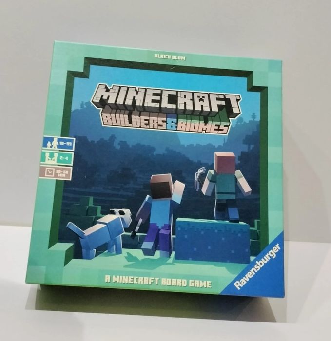 Настолна игра, board game , game, Minecraft builders and biomes, Minecraft