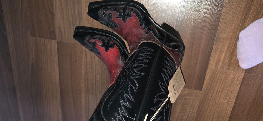 Cizme Sendra  handmade – PIELE NATURALĂ – NOI CU ETICHETE