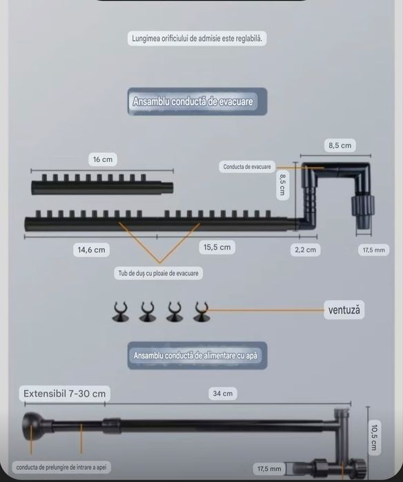 Filtru extern si gratis accesorii acvariu