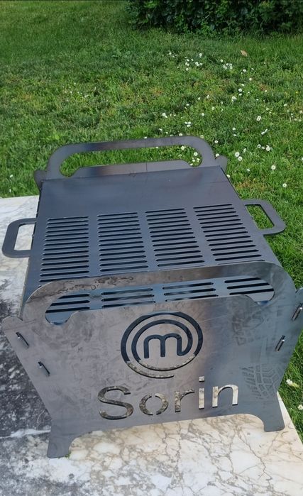 Grătar portabil,pliabil pt camping, picnic grill  ușor asamblat