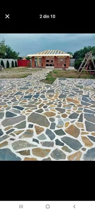 Piatra naturala de munte si montaj profesional