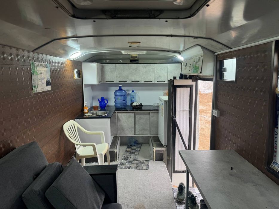 Yashash uchun tayyor vagoncha