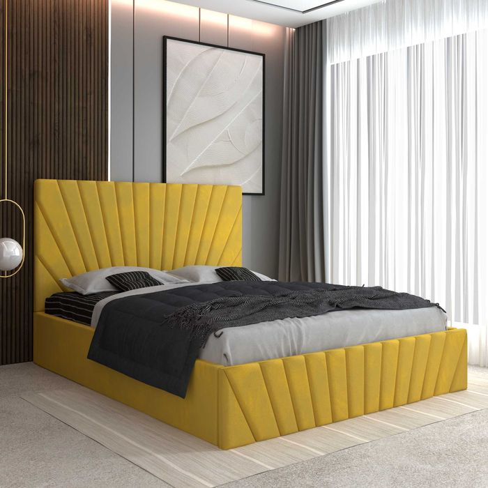 Pat tapițat Okafor, toate dimensiunile disponibile si toate culorile