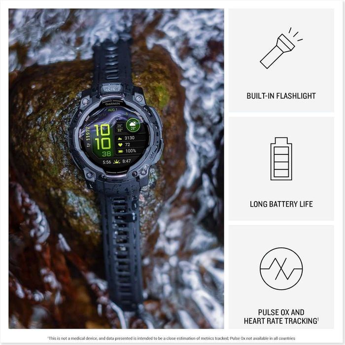 Garmin Instinct 3 AMOLED 45 mm Black