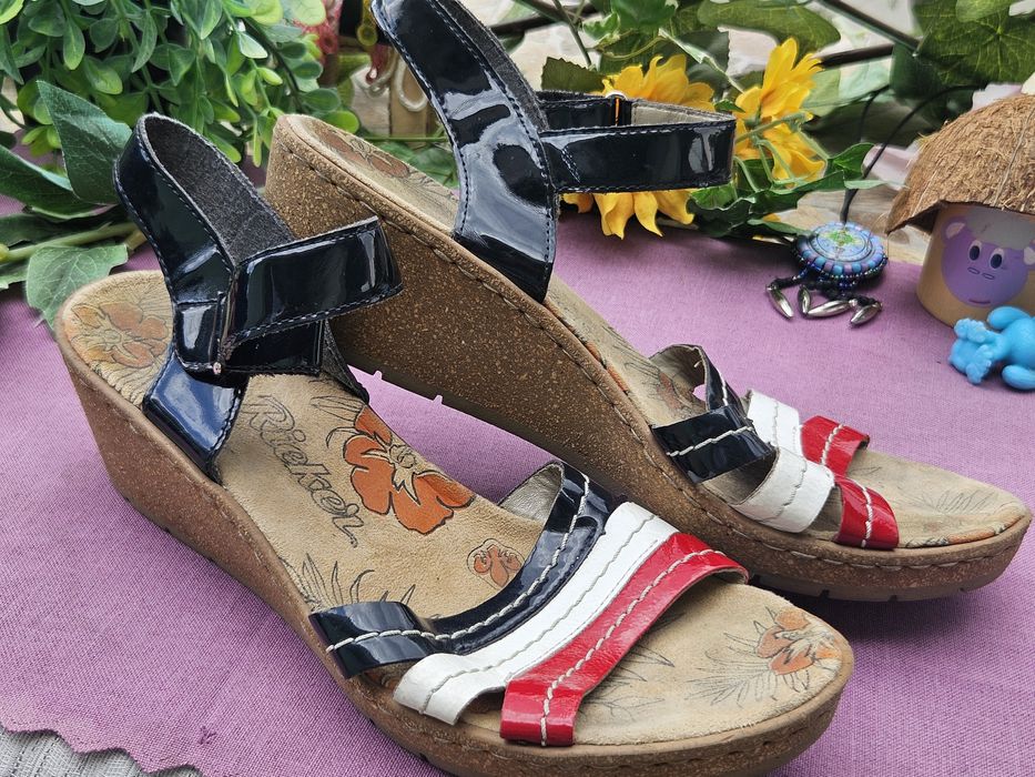 Rieker сандали на платформа