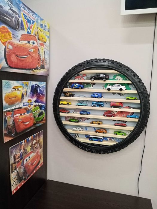 Детска светеща поставка за колички