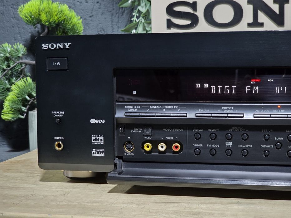 Receiver SONY str-db780 QS, amplituner 2.0, 5.1 surround cinema telecomanda radio amplificator
