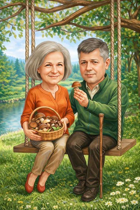 Подарък Карикатура по Снимка  -Перфектният Подарък