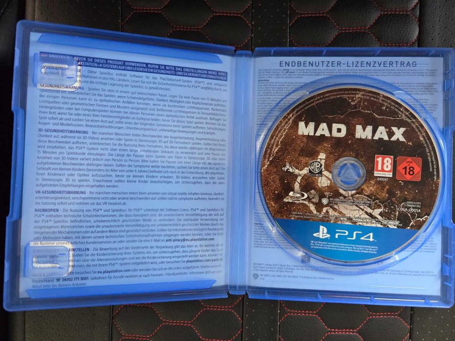 Играта Mad Max (PS4)