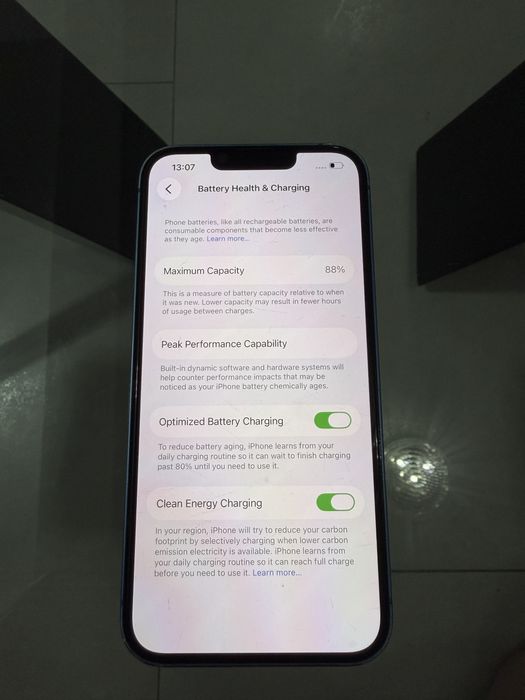 iPhone 13 blue 128GB • neverlocked • baterie 88% •