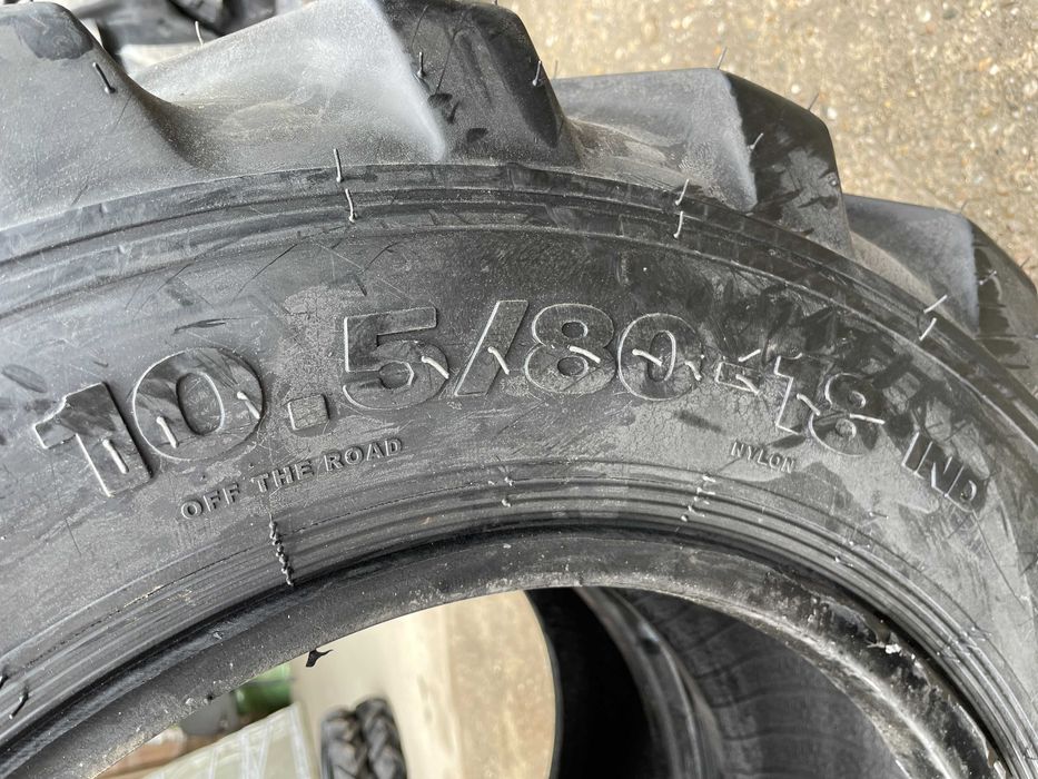 Marca OZKA 10.5/80-18 cauciucuri noi industriale pentru buldo