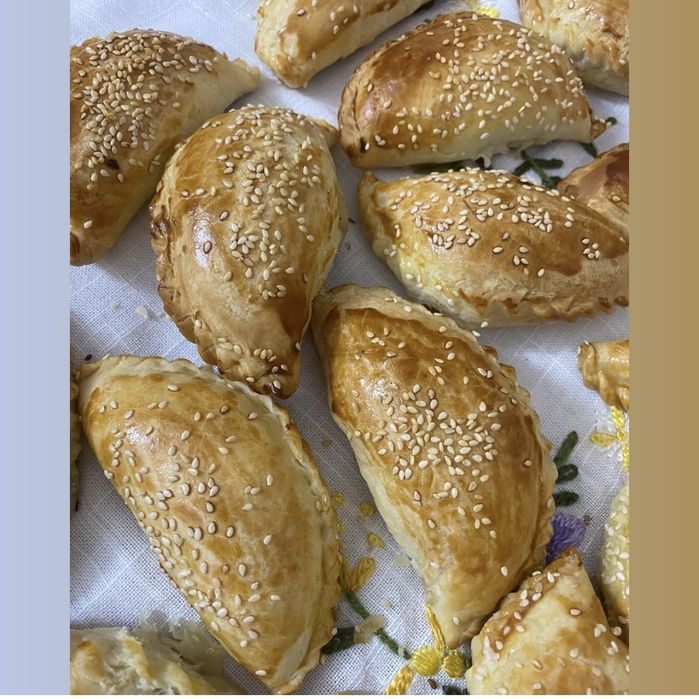 Уйгурская слоёная самса