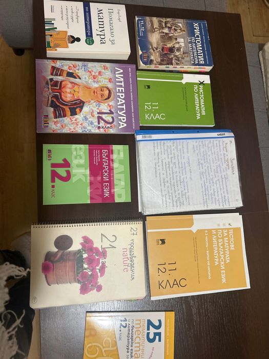 Български език и литература  12 клас