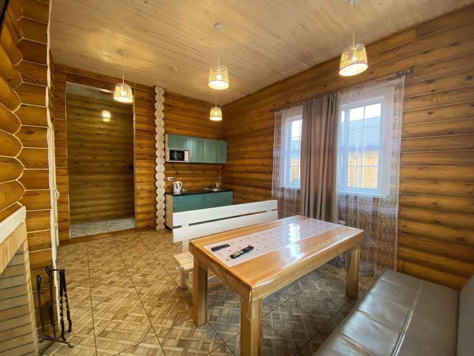 Сруб с прорубью [ Баня на дровах ]