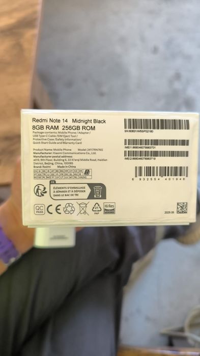 Продам redmi not 14